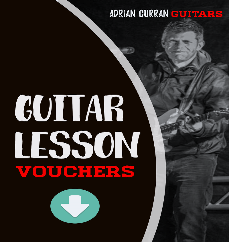 Adrian Curran Guitar Lessons Voucher